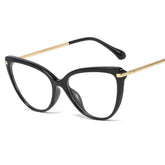 Lisa Retro Cat Eye Glasses Frame Cat Eye Frames Southood C1 black